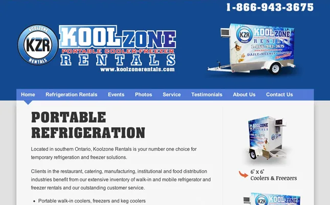 Koolzone Rentals project screenshot