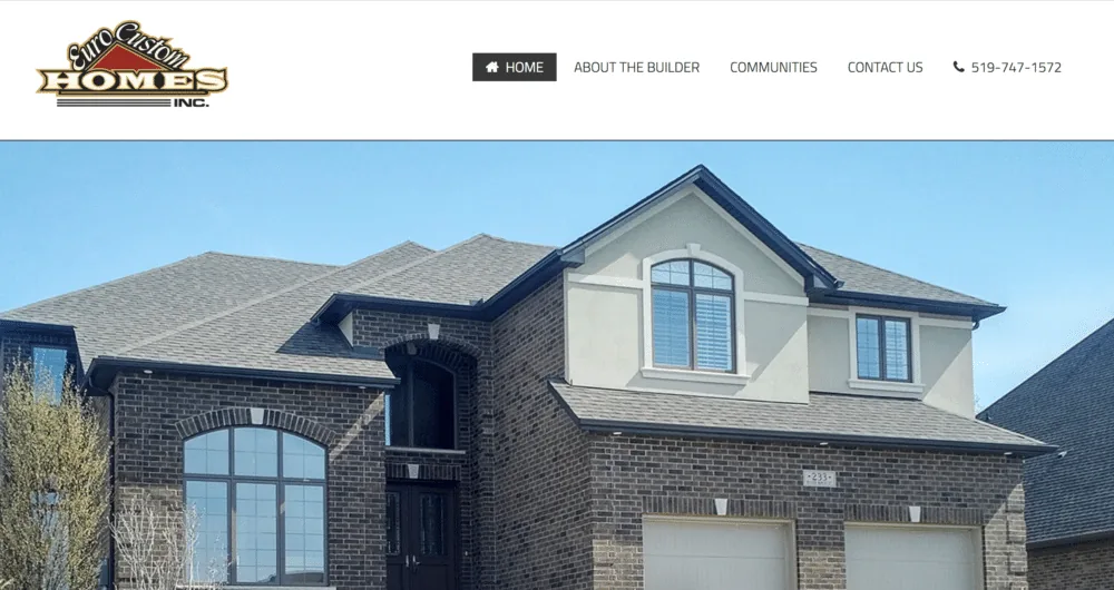 Euro Homes project screenshot
