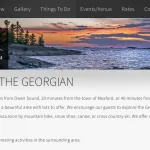 Lake Front Cottages – 2014 Redesign Website