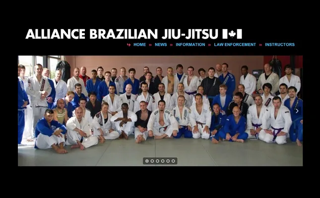 Alliance Brazilian Jiu-Jitsu project screenshot