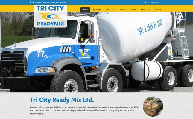 Tri City Ready Mix project screenshot