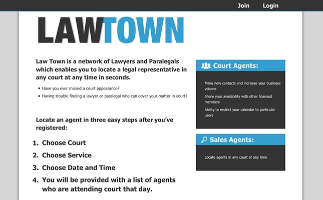 Law Town project screenshot