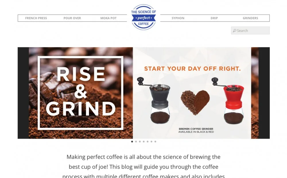 Making Better Coffee project screenshot