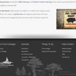 Lake Front Cottages – 2014 Redesign Website