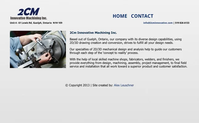 2 CM Innovative project screenshot
