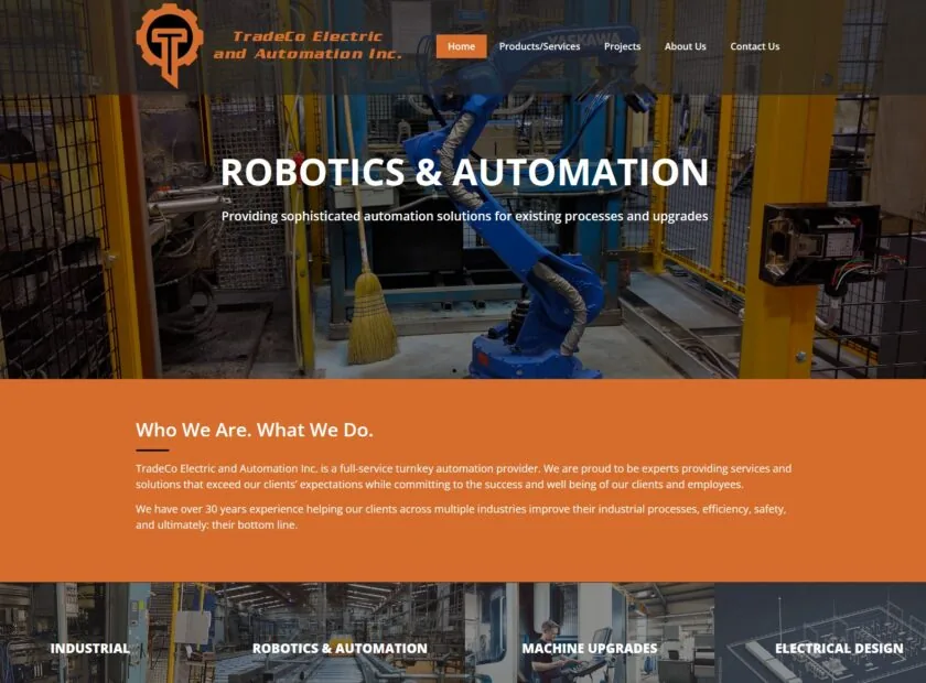 Tradeco Electric & Automation Inc project screenshot