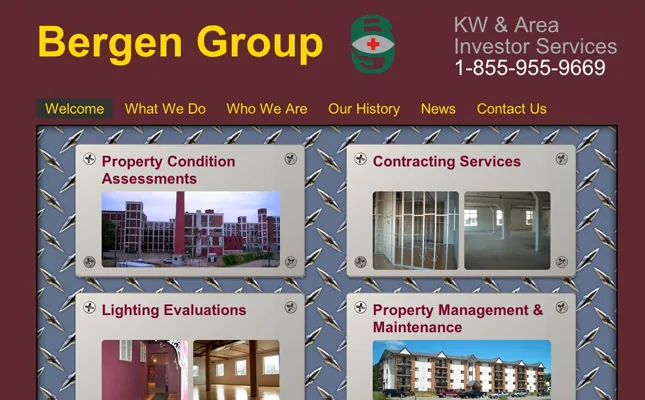Bergen Group project screenshot