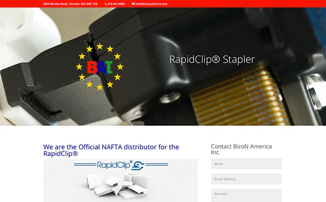 The RapidClip by BizoN America project screenshot