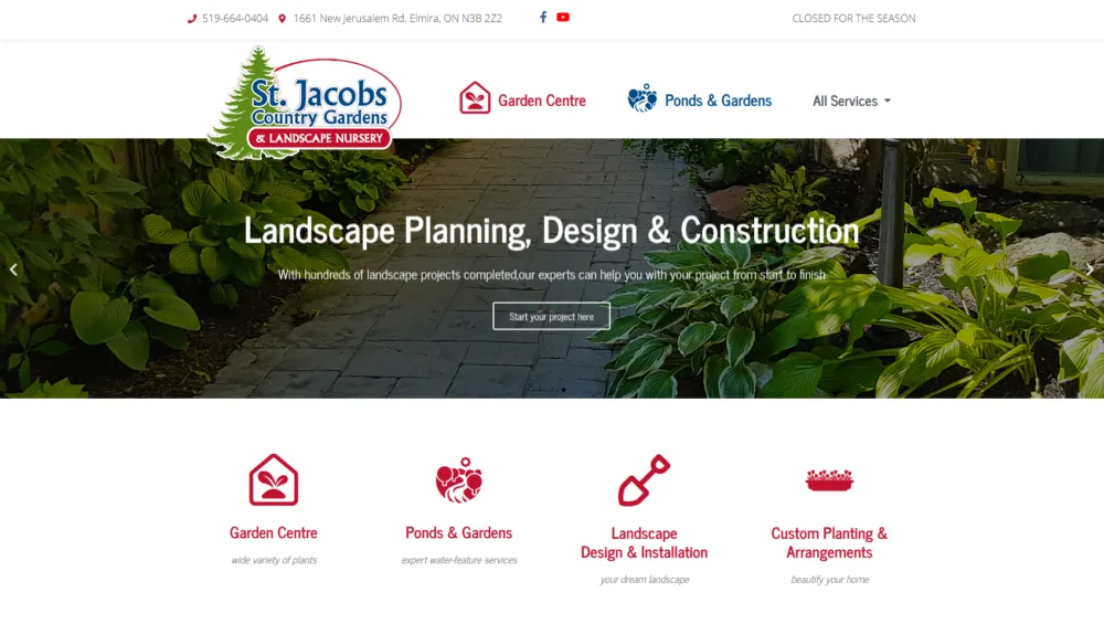 St. Jacobs Country Gardens project screenshot