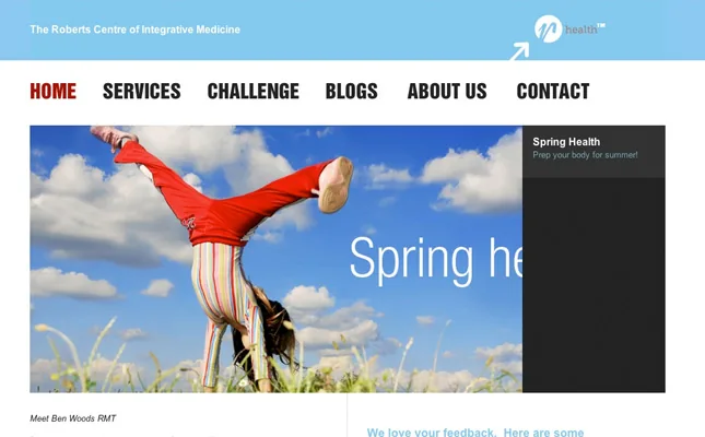 rHealth Clinic project screenshot