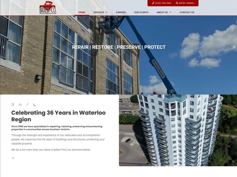 Brick and Co project screenshot