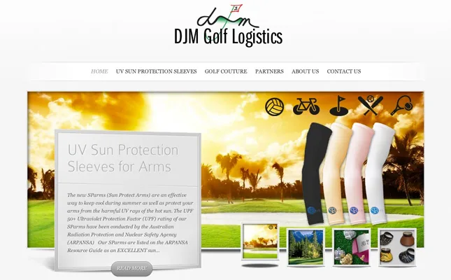 DJM Golf Inc project screenshot